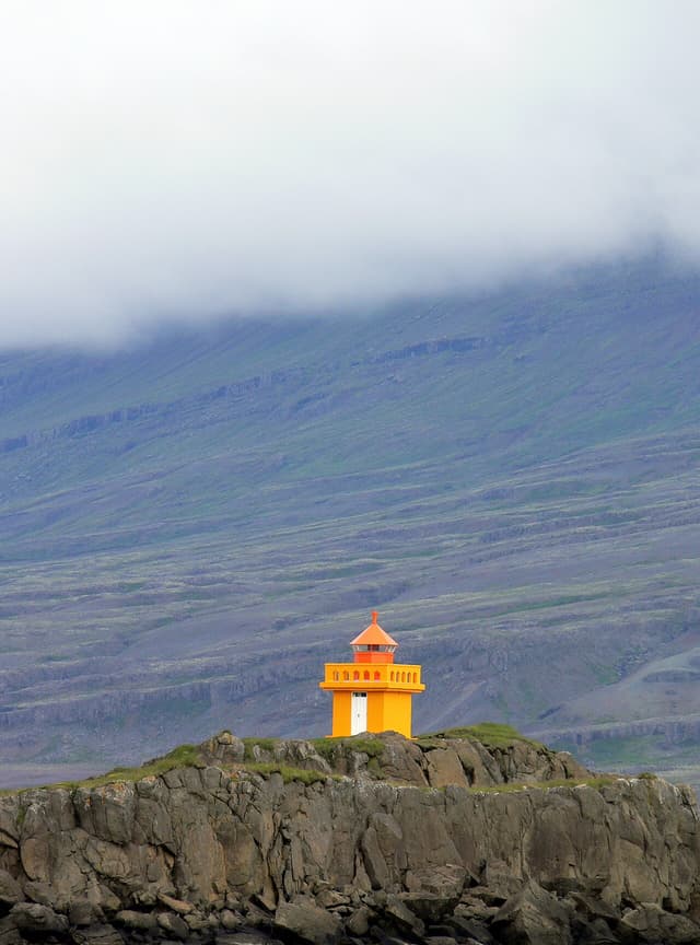 Æðarstein lighthouse, Iceland