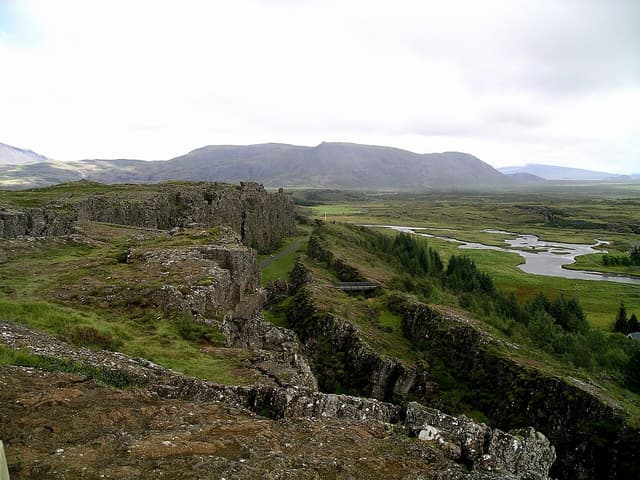 Almannagjá, Iceland