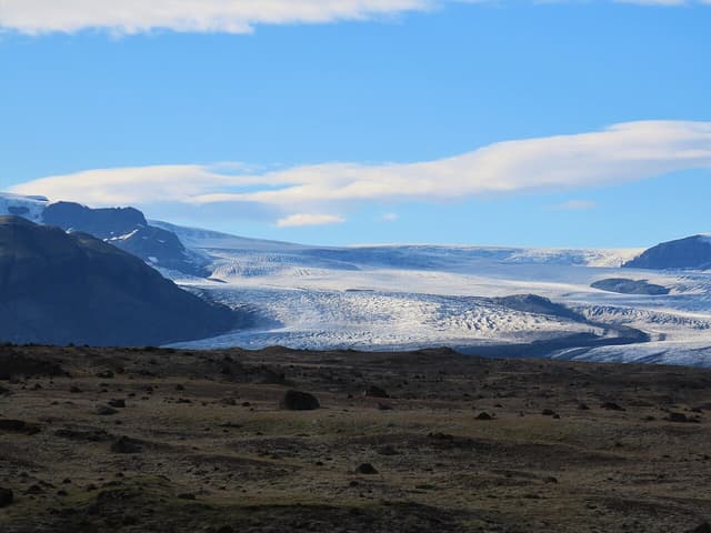 Heljargnípujökull, Iceland