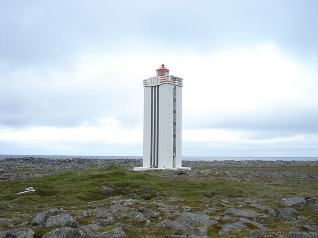 Hraunhafnartangi lighthouse, Iceland