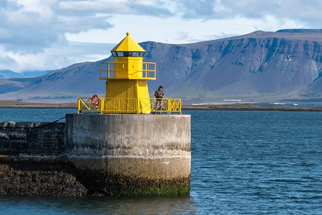 Norðurgarður lighthouse, Iceland