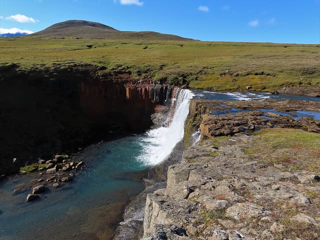 Slaedufoss, Iceland