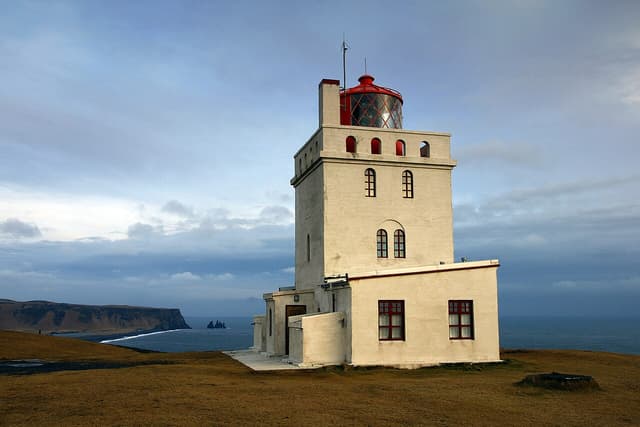Dyrhólaey lighthouse, Iceland
