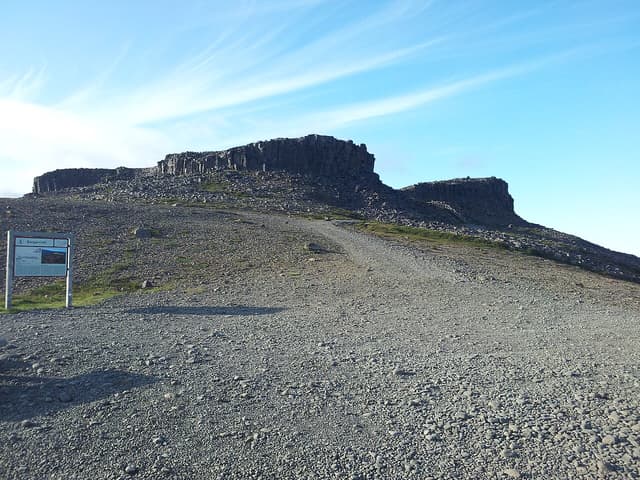 Borgarvirki, Iceland