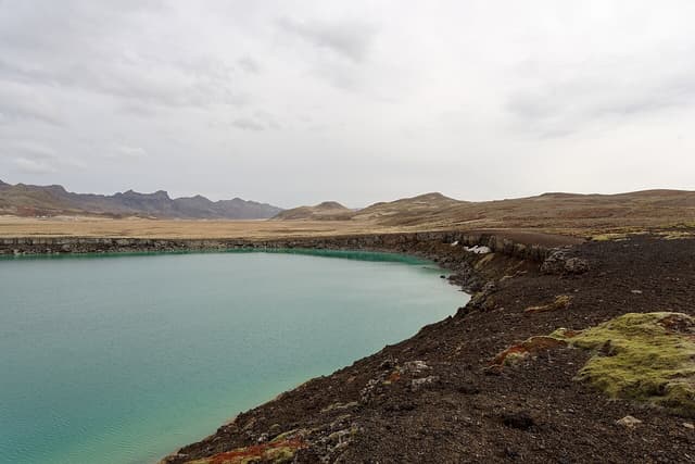 Grænavatn, Iceland