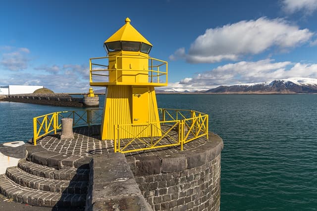 Reykjavík Ingólfsgarði Lighthouse, Iceland