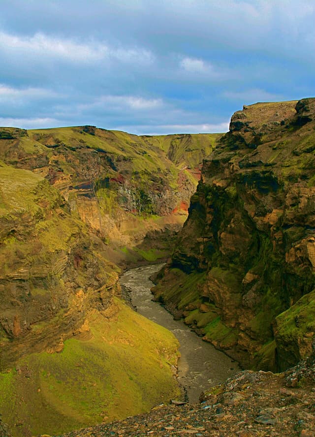 Markarfljótsgljúfur, Iceland