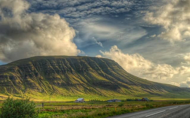 Eyrarfjall, Iceland